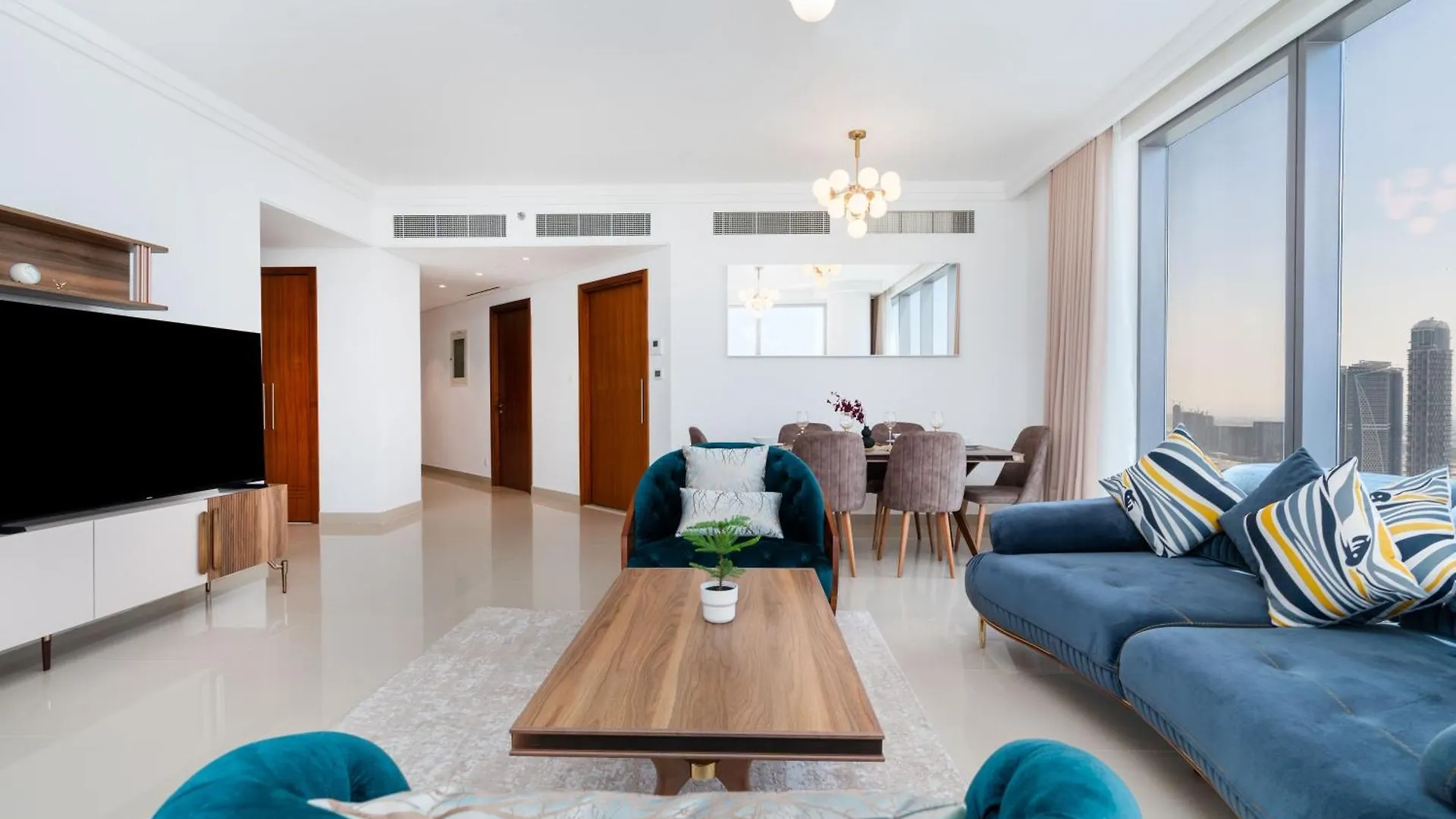 Lux Apt-Burj View Opp. Dxb Mall Dubaï Appartement