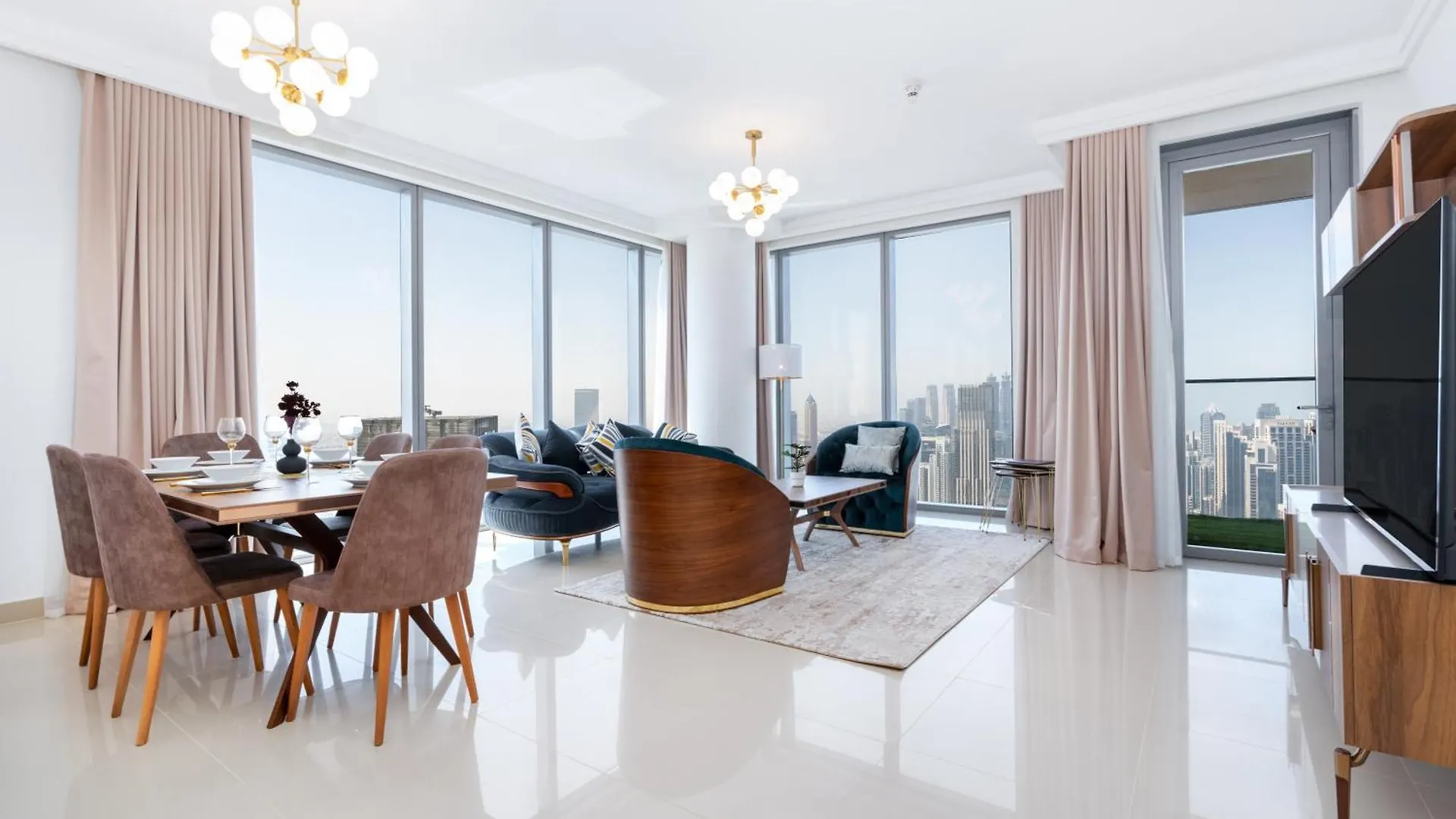 Lux Apt-Burj View Opp. Dxb Mall Dubaï